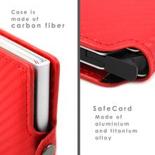 Cargar imagen en el visor de la galería, Cartera de Fibra de Carbono RFID
