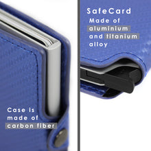 Cargar imagen en el visor de la galería, Cartera de Fibra de Carbono RFID
