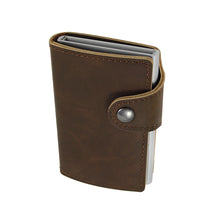 Cargar imagen en el visor de la galería, Cartera de Cuero RFID
