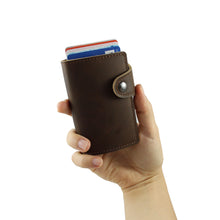Cargar imagen en el visor de la galería, Cartera de Cuero RFID
