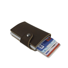 Cargar imagen en el visor de la galería, Cartera de Cuero RFID
